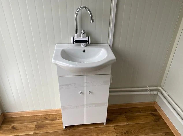 Box WC Container Sanitário com Cabine Dupla