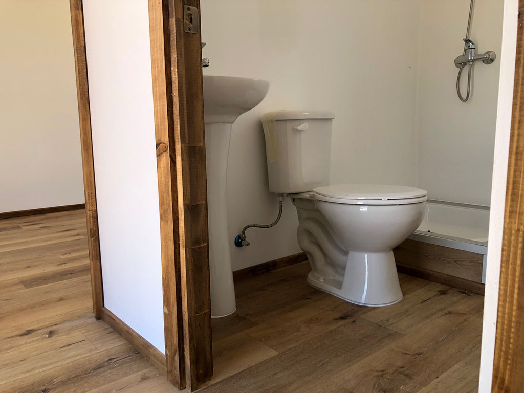 Cabine 6x3,0mt / 2 Quartos - 1 Banheiro