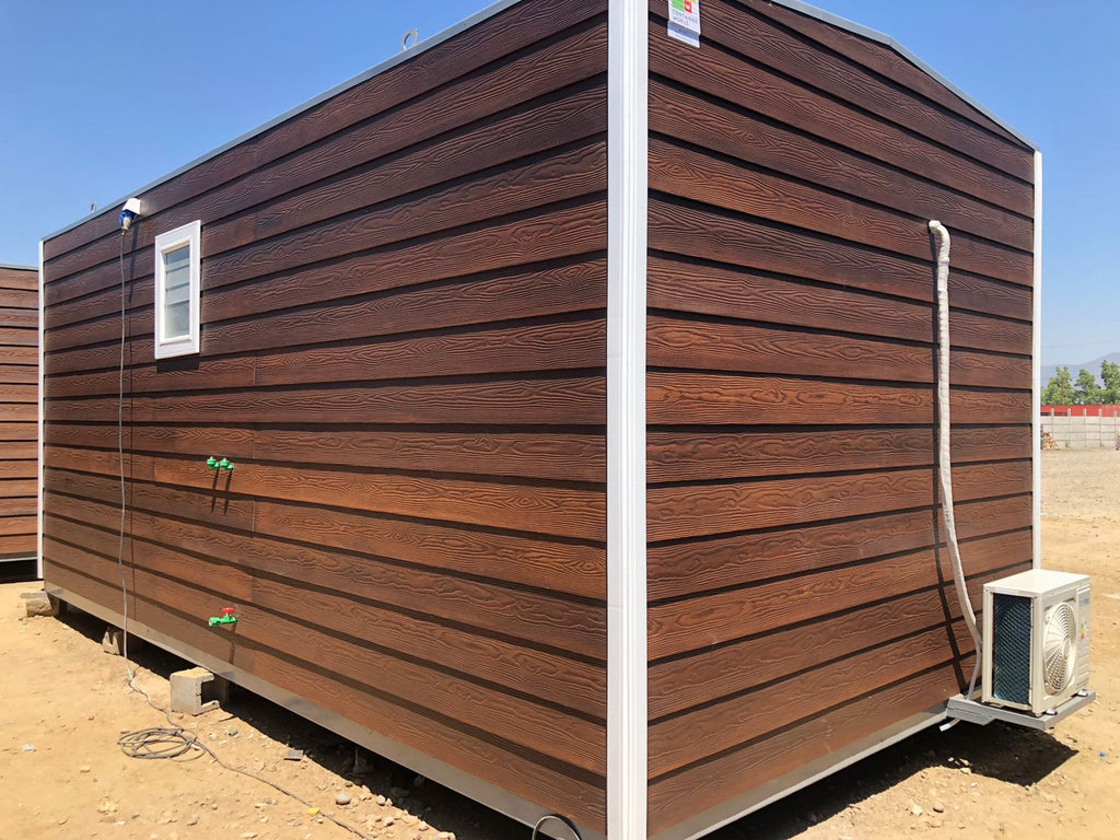 Cabine 6x3,0mt / 2 Quartos - 1 Banheiro